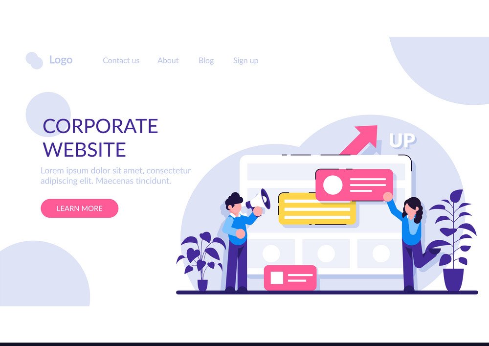 corporate website development in india